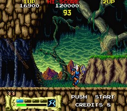 une photo d'Ã©cran de The Astyanax sur Arcade